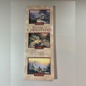 Package of 3 Thomas Kinkade Chrismas Music CDs- NWT
